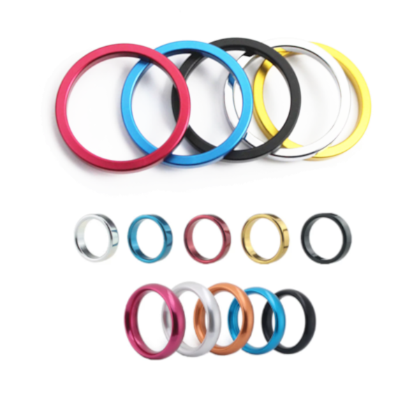 Metal  Ring Aluminium Alloy Male Three Sizes  Rings