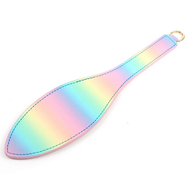 Adult Sex Toys Rainbow Leather Whip Spank Paddle Hand Clap Sm Tool Couples  Restraints Paddles