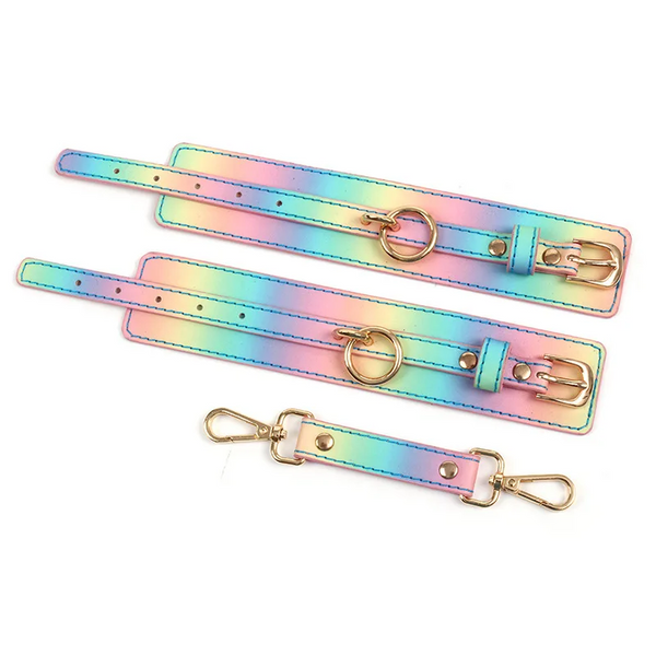 Restraint Handcuffs And Ankle Cuffs For  Fetish Play Cuffs & Shackles