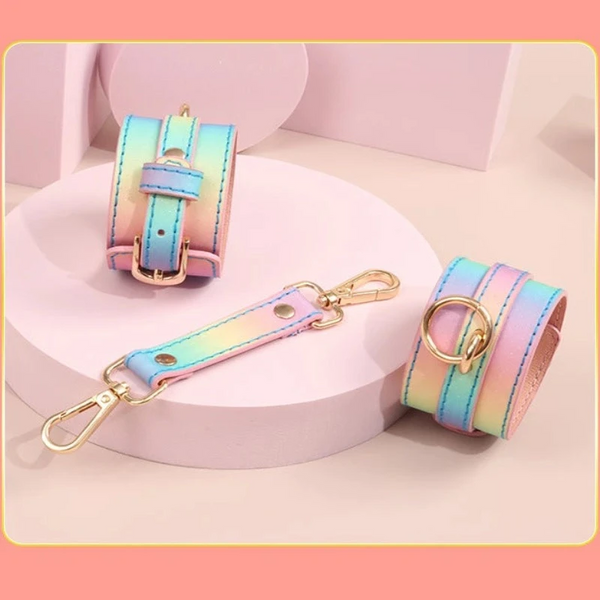 Restraint Handcuffs And Ankle Cuffs For  Fetish Play Cuffs & Shackles