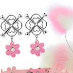 House Of Dasein Cute Fox Tail Anal Plug Cat Ears Headbands Set Adult Toys For Women Butt Plug Tails