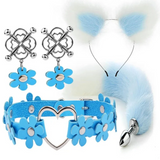 House Of Dasein Cute Fox Tail Anal Plug Cat Ears Headbands Set Adult Toys For Women Butt Plug Tails