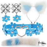 House Of Dasein Cute Fox Tail Anal Plug Cat Ears Headbands Set Adult Toys For Women Butt Plug Tails