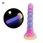 Sex Dolls & Masturbators House Of Dasein Soft Silicone Luminous Monster Anal Dildo Butt Plug For Sexual Wellness