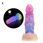 Sex Dolls & Masturbators House Of Dasein Soft Silicone Luminous Monster Anal Dildo Butt Plug For Sexual Wellness