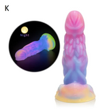Sex Dolls & Masturbators House Of Dasein Soft Silicone Luminous Monster Anal Dildo Butt Plug For Sexual Wellness