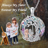Veile Studios Tree Of Life Sisters On A Swing Necklaces Necklaces & Pendants