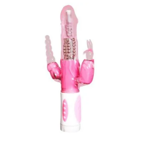 Triple Pleasure Rabbit   Spot Clitoris Stimulator Anal Plug Rabbit s