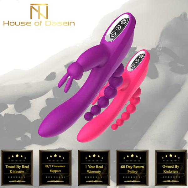 Triple Penetration Rabbit  G Spot Anal Clitoral Stimulation  Rabbit s