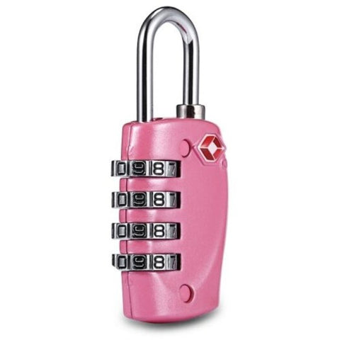 Combination Padlocks Tsa330 Custom Password Lock For Suitcase Cadillac Pink