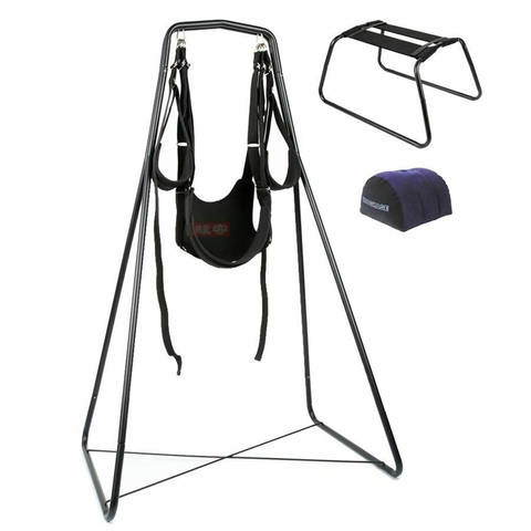 Swing With Frame Inflatable Sex Pillow Hanging Love Chair Sex Swings