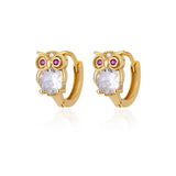 Earrings Veile Studios Stainless Steel Rabbit Heart Star Butterfly Women Gold Colour Hoop