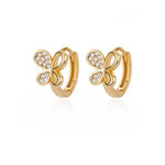 Earrings Veile Studios Stainless Steel Rabbit Heart Star Butterfly Women Gold Colour Hoop