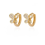 Earrings Veile Studios Stainless Steel Rabbit Heart Star Butterfly Women Gold Colour Hoop