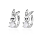 Earrings Veile Studios Stainless Steel Rabbit Heart Star Butterfly Women Gold Colour Hoop