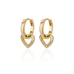Earrings Veile Studios Stainless Steel Rabbit Heart Star Butterfly Women Gold Colour Hoop