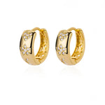 Earrings Veile Studios Stainless Steel Rabbit Heart Star Butterfly Women Gold Colour Hoop