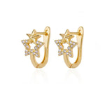 Earrings Veile Studios Stainless Steel Rabbit Heart Star Butterfly Women Gold Colour Hoop