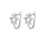 Earrings Veile Studios Stainless Steel Rabbit Heart Star Butterfly Women Gold Colour Hoop