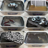 Veile Studios 30L Digital Ultrasonic Cleaner Jewelry Sonic Bath Degas Parts Cleaning Cleaners & Polish