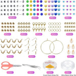 Veile Studios 28 Colors 6380Pcs 6Mm Flat Round Heishi Polymer Clay Jewelry Making Kit Bead Smiley Face Beads Set Craft Beads