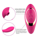 Sucking Clitoris Vibrator Oral Tongue Wearable G Spot Stimulation