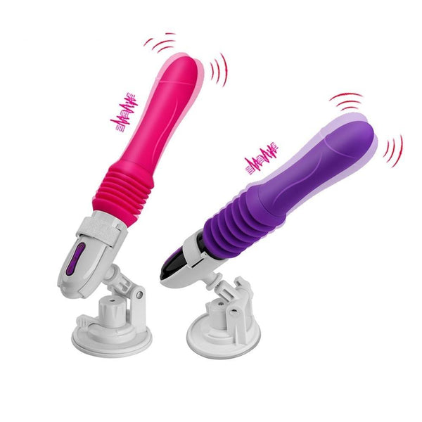 Telescopic Thrusting Dildo  Pumping Gun  Unisex Sex Machines