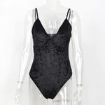 Velour Onesie Swimwear