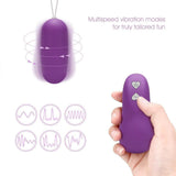 Wireless Egg Vibrator Bullet Purple Pink Quiet Bondage Kink Bdsm Fetish Restraints