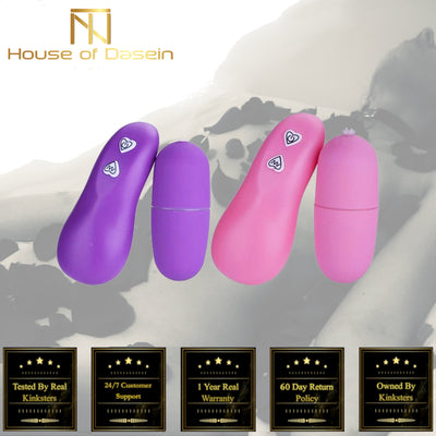 Wireless Egg   Purple Pink Quiet Kink Fetish Vibrating Eggs