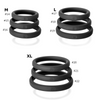 Xact Fit Silicone Rings Medium 3 Kit  Rings