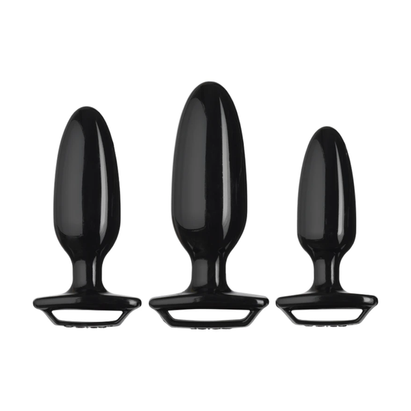 Xplay Finger Grip Plug Starter Kit Non Vibrating Butt Plugs