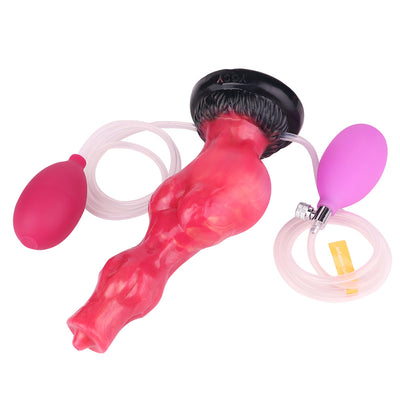 Spring Wolf Inflatable Squirting Dildo Fantasy Dildos