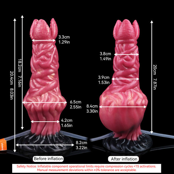 Pandora Ovipositor Inflatable Squirting Dildo Fantasy Dildos