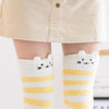 Yellow Cat Thigh Highs Socks