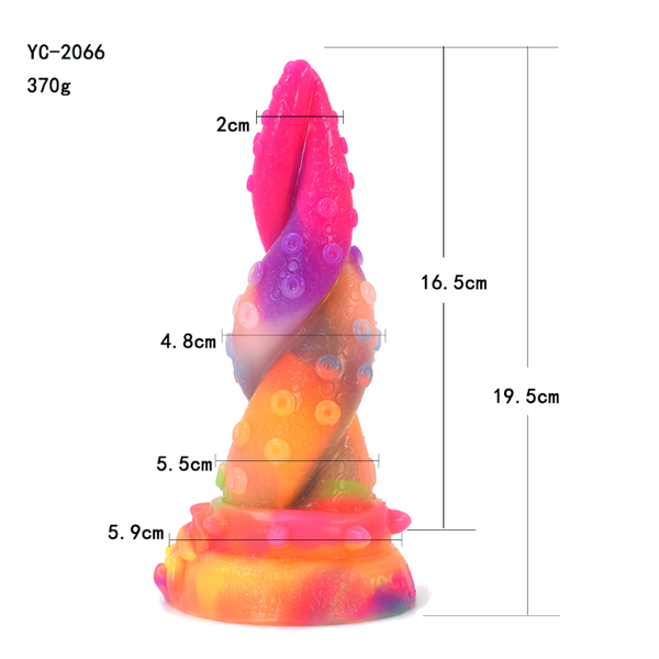 Yellow Dragon 266 Fantasy Beast Mythical Advanced Dildo Men Women Fantasy Dildos