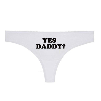 Yes Daddy Thong Ddlg Women Underwear Panties Erotic Panties