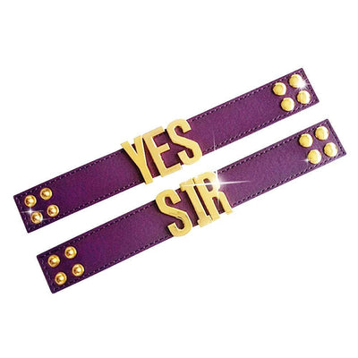 Yes Sir Leather Cuffs Ddlg Littles Accessories Cuffs & Shackles