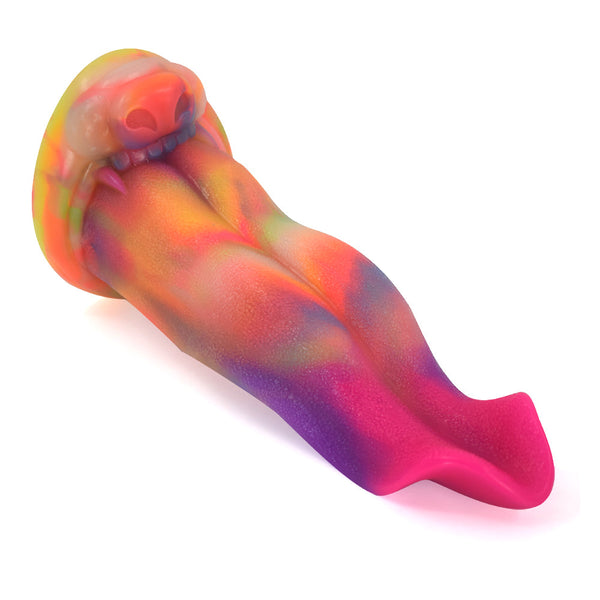Wolf Tongue Glow In Dark 2114 Aw13 Fantasy Beast Mythical Advanced Dildo Men Women Fantasy Dildos