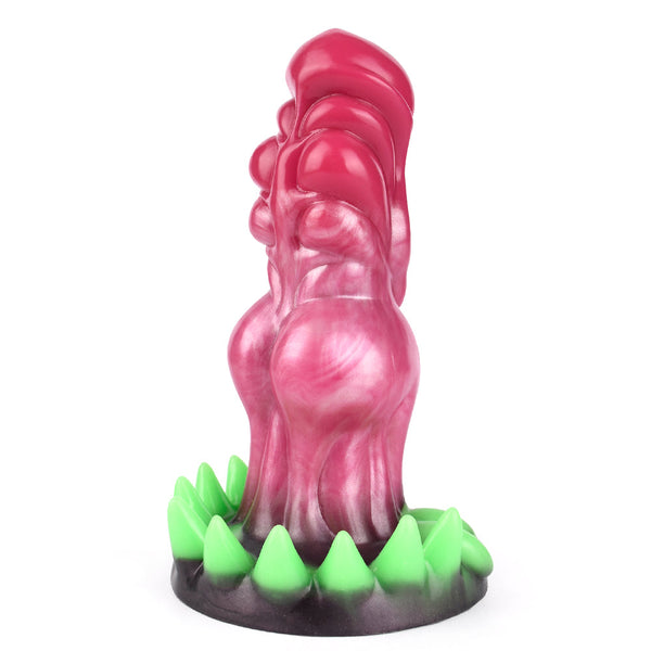 Rose Garden Liquid Silicone Realistic Dildo Unisex Sex Toys Realistic Dildos