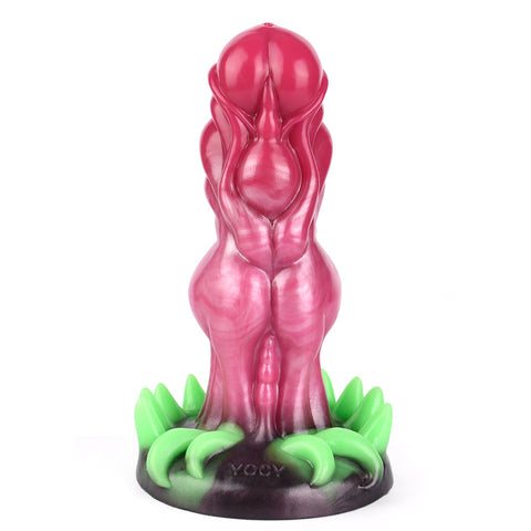 Rose Garden Liquid Silicone Realistic Dildo Unisex Sex Toys
