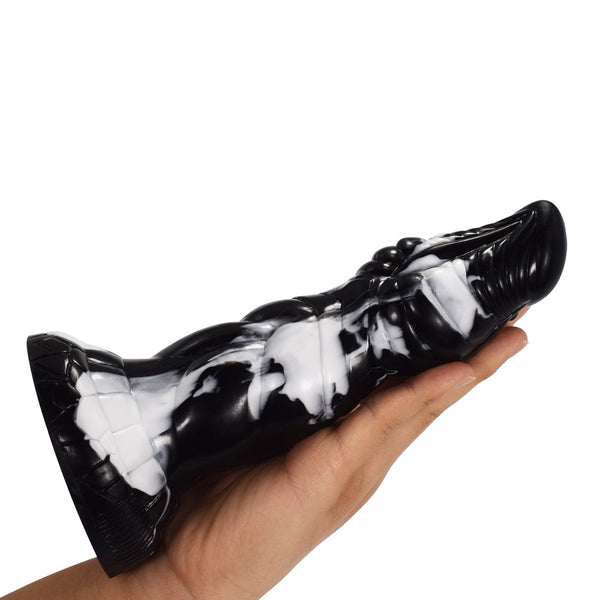 Realistic Silicone Dildo 21Cm Flexible Anal Plug Fantasy Dildos