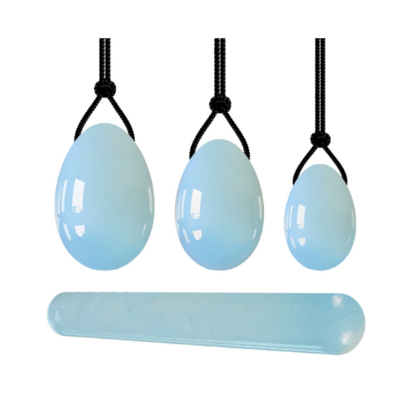 Yoni Egg Rose Quartz Jade Women Kegel Ben Wa Balls Crystal  Kink  Kegel Exercisers