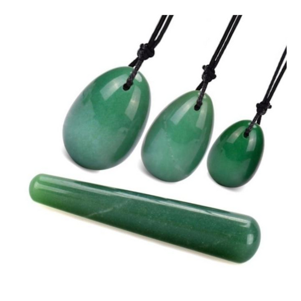 Yoni Egg Rose Quartz Jade Women Kegel Ben Wa Balls Crystal  Kink  Kegel Exercisers