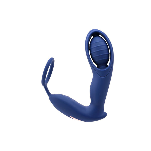 Zero Tolerance Extra Mile Blue Usb Rechargeable Vibrating Prostate Massager Vibrating Butt Plugs